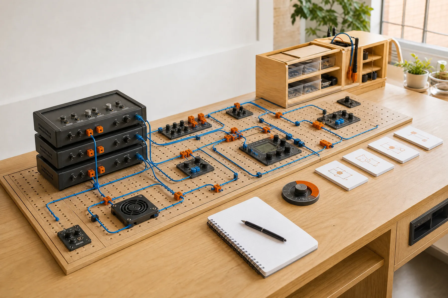 Physical operations learning module